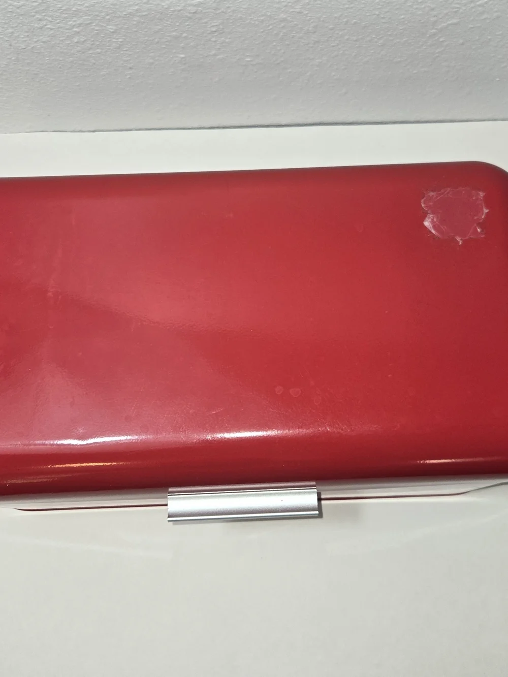 Cuisinart Red Metal Bread Box